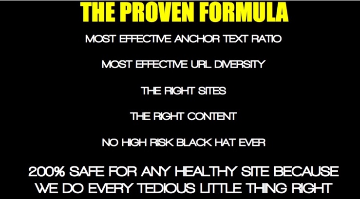 the proven search engine marketing formula